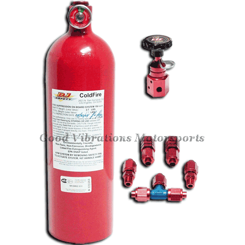 FIRE SYSTEM COLDFIRE 302 5lbs (NO CABLE)  sfi 17.1 ___/___    ___ Red