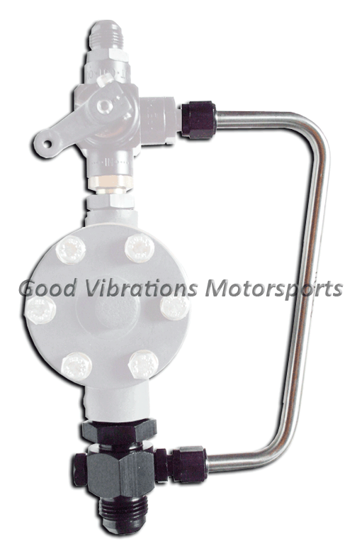 INLET LOOP LINE 110 CAST / WATERMAN SS SHUT-OFF w/ AN16-12 INLET KIT