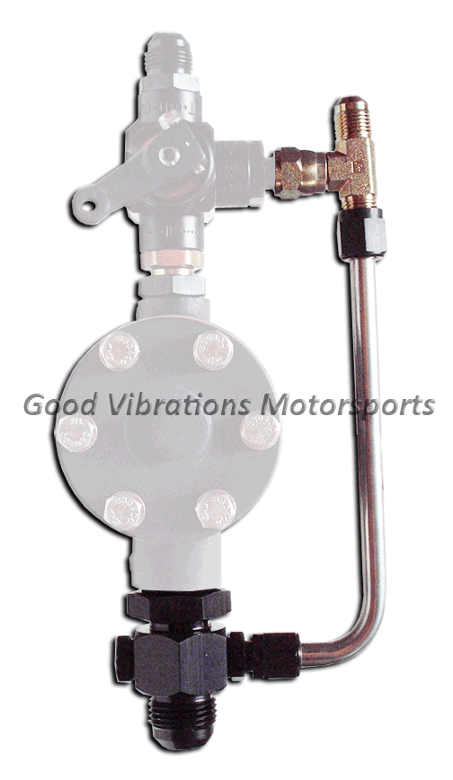 INLET LOOP LINE 110 CAST / WATERMAN SS SHUT-OFF TEE w/ AN16-12 INLET KIT