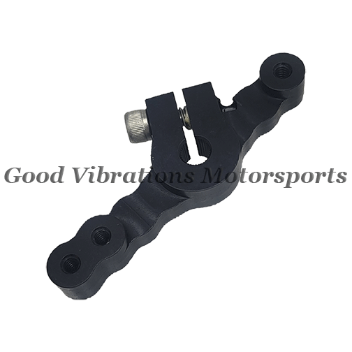ENDERLE SERRATED ARM 5/16 DOUBLE (3 HOLES 10-24) - BILLET