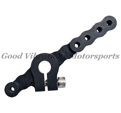 ENDERLE SERRATED ARM 5/16 DOUBLE LONG  (5 HOLES 10-24) - BILLET