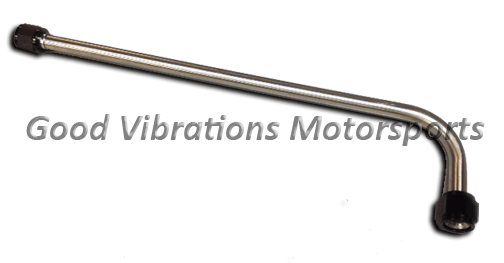 SS 1/2in TOP MAIN LINE BIRD w/ K-STYLE mounted on a  MV HI-FLOW ADAP
