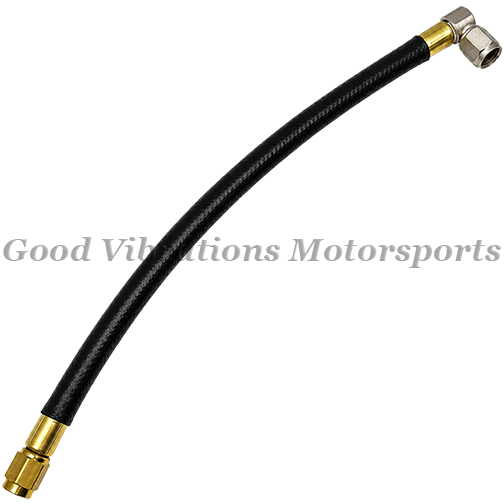 PORT HOSE w/90 ONE END 3in