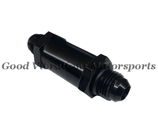 CHECK VALVE AN6 2-3 psi IDLE (FOR TUNNEL RAM or BLOWN GAS) - ALUM w/ SS POPPET