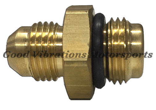 BRASS AN6 CHECK VALVE END FITTING