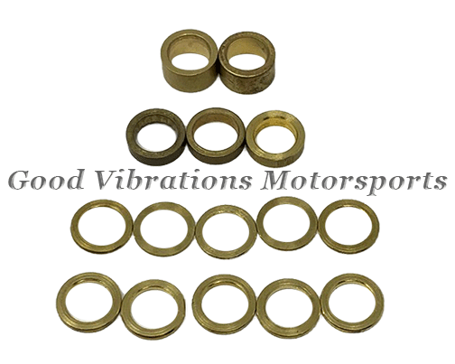 AN6 SHIM KIT (INLCUDES 5ea .020 5ea .040 3ea .090 2ea .187)