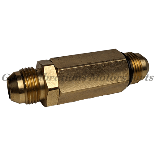BRASS AN8 HIGH SPEED CHECK VALVE (60 psi)