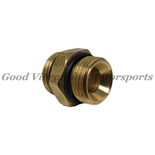 BRASS AN8 CHECK VALVE END FITTING CUTOFF