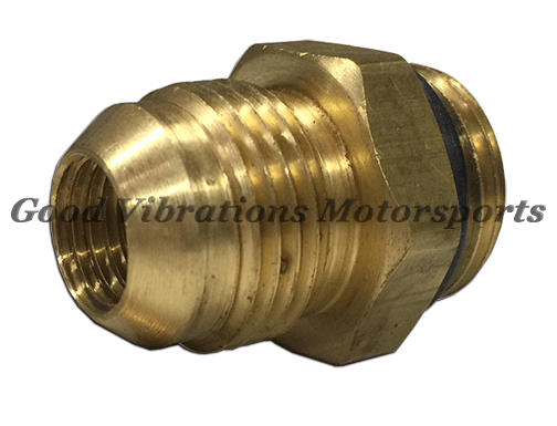 BRASS AN8 CHECK VALVE END FITTING