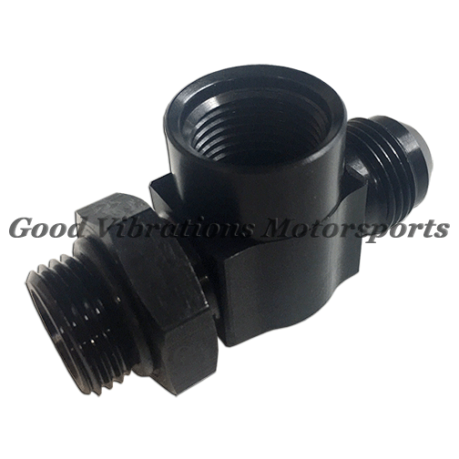 AN10-10 BULKHEAD HI-SPEED TEE FITTING