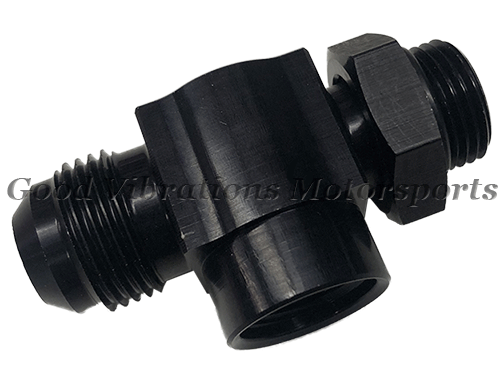 AN10-8 BULKHEAD HI-SPEED TEE FITTING