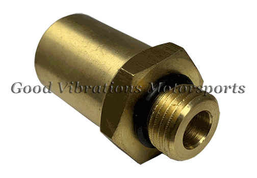 HI-SPEED BYPASS PILL AN6 HOLDER. BRASS (CUTOFF)