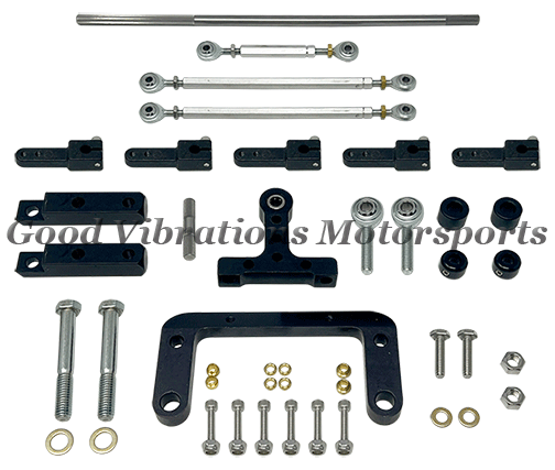 CARB LINKAGE KIT 460 FORD TR DUAL S/SADDLE (4500 DOMINATORS) - TRICK FLOW