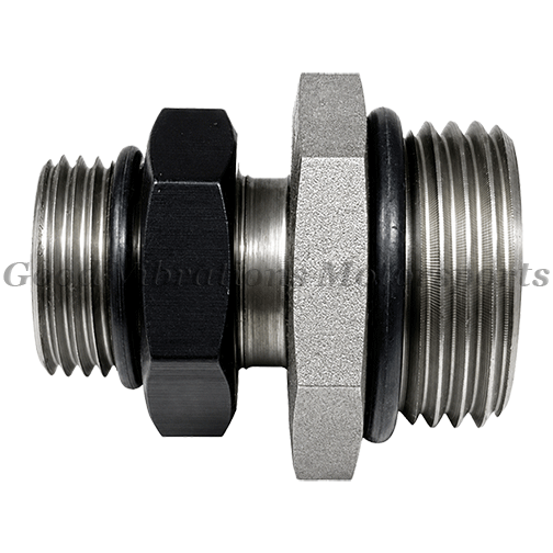 BULKHEAD FITTING w/NUT AN8 - AN12
