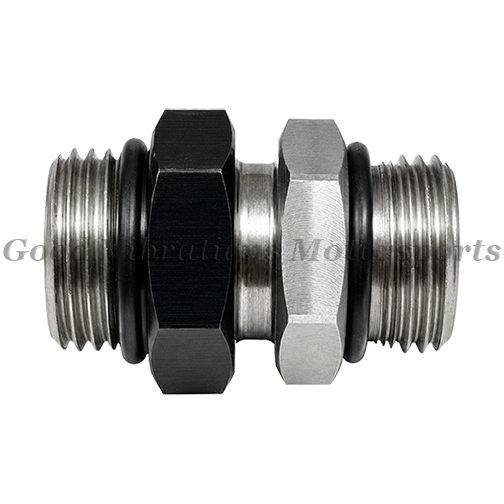 BULKHEAD FITTING w/NUT AN8