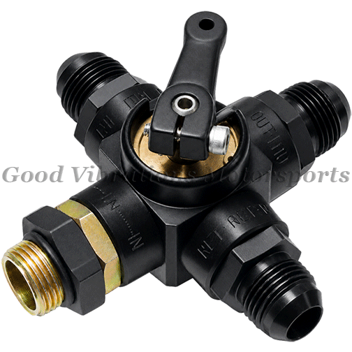 SHUTOFF VALVE 4-WAY AN8