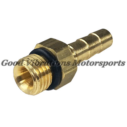 HOSE END BARB 3/16 BARB - 3 ORB (ea)