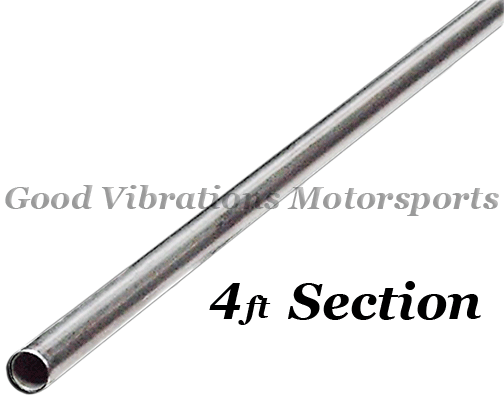 STAINLESS STEEL 3/16in AN3 TUBING  (4 FOOT SECTION)