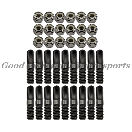 BURST PANEL STUD KIT - 10/24 - 10/32 x 1.00in (SMALL PANEL - 18ea) (10/24 NYLON NUTS)