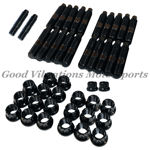 OIL PAN STUD KIT 20pc  5/16 x 1.64in 2pc 1/4 x 1.5in - BBC