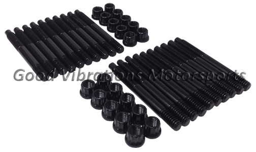 VALVE COVER STUD & NUT KIT. 426 HEMI 1/4 x 2.50in w/ 12 pt NUTS (20ea)
