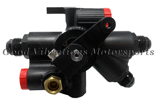 BILLET S BARREL VALVE - BLOWN ALKY / NITRO AN8 w/ V STYLE SPOOL
