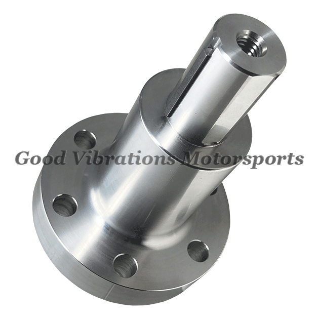 BELT DRIVE CRANKSHAFT MANDREL ALUM BLOWER (FEMALE REGISTER)