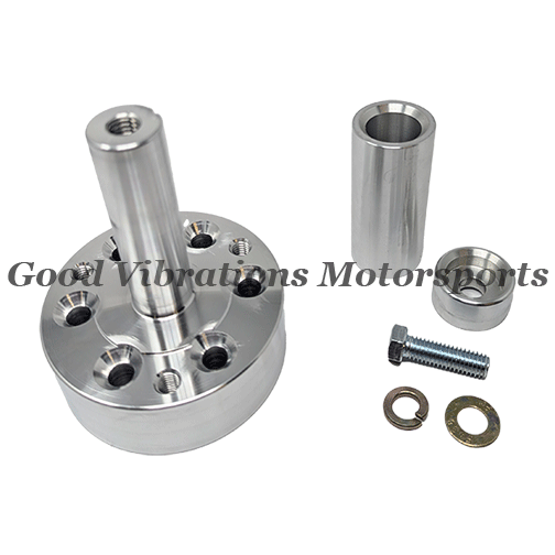 BILLET BELT DRIVE CRANKSHAFT FLANGE MANDREL BIG BLOCK MOPAR