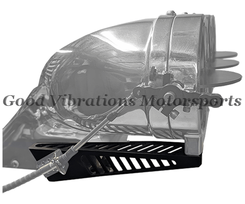 BILLET THROTTLE CABLE BRACKET - IDEAL FOR BAU / CARBON INJECTORS