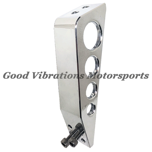 THROTTLE CABLE BRACKET BILLET ALUM - BUG / BIRD / BAU INJECTOR (POLISHED)