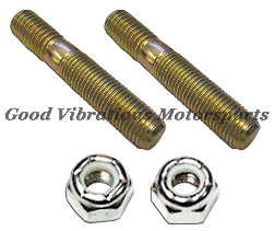 STUD & SS NUT KIT - FITS K-STYLE BARREL VALVE & THROTTLE BRACKET (pr)