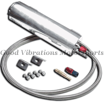 FUEL INJECTION PRIMER KIT w/ SS RESERVOIR (No Pump)