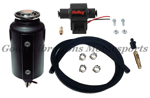 FUEL INJECTION PRIMER KIT w/ POLY RESERVOIR & FUEL PUMP