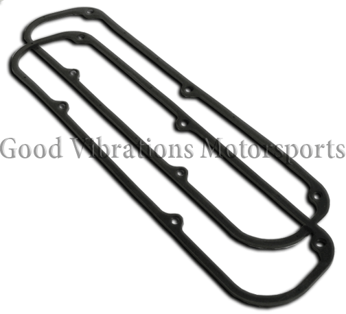 VALVE COVER GASKET 318-360 SB MOPAR- BLACK RUBBER WITH STEEL CORE pr