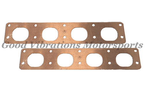 COPPER EXHAUST GASKET NON-EMBOSS VENEY 2.25H X  2.75W