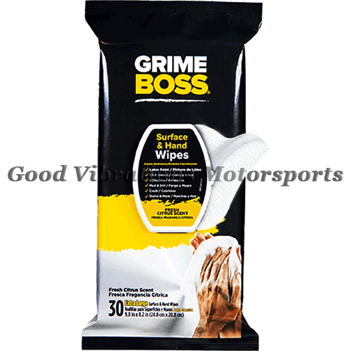 GRIME BOSS HAND WIPES 60-count