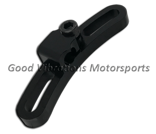 CRANK TRIGGER HOLDER BBC & HEMI 3/8 THREADED. Black