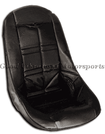 LOWBACK SEAT COVER BLACK VINYL