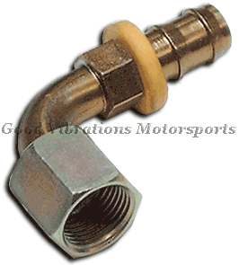 1/2 AN8 90 SWIVEL FITTING