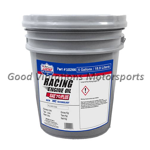 RACING OIL SAE 70W PLUS 5 GAL