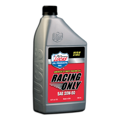 RACING ONLY MOTOR OIL SAE 20W-50 1QT