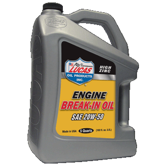 BREAK-IN OIL SAE 20W-50 5QT