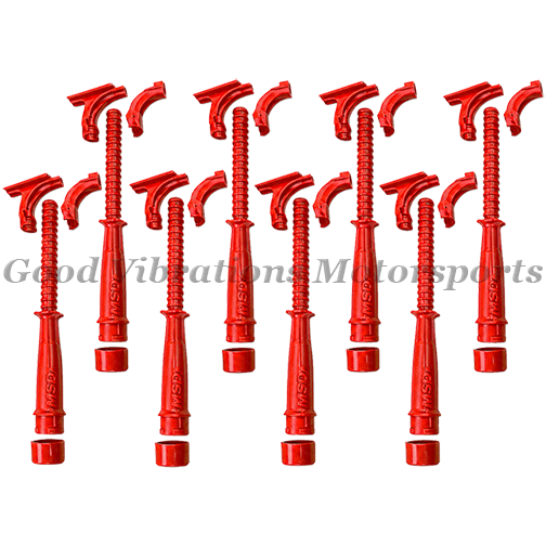 HEMI SPARK PLUG TUBES (8pk) - RED