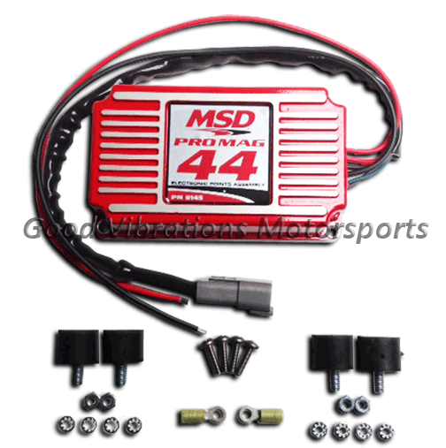 PROMAG 44 ELECTRONIC POINTS BOX. TOP FUEL. NO REV LIMITER - RED