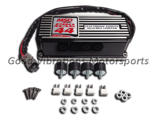 MSD PROMAG 44 ELECTRONIC POINTS BOX w/ REV LIMITER -BLACK