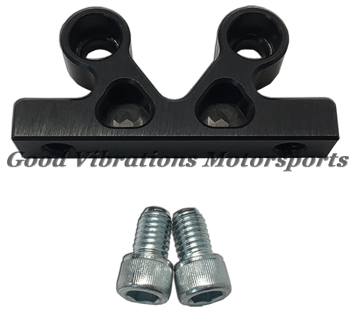 MOUNTING BRACKET FOR 4in FILTERS. FLAT SURFACE - BLACK