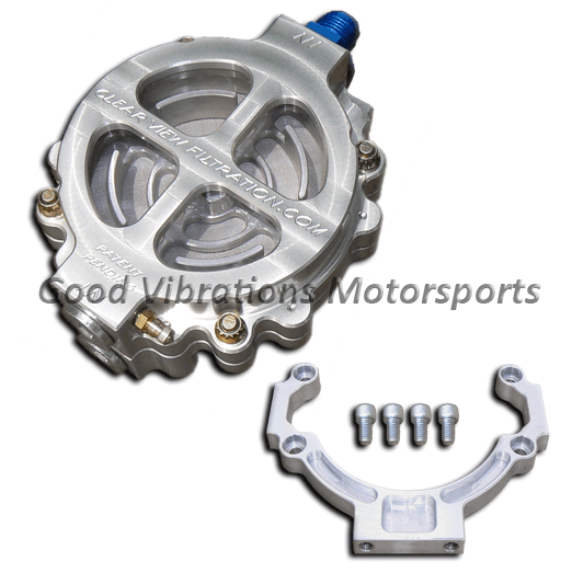 SEE THROUGH OIL FILTER. HI-FLOW 6in (60 MICRON) UP TO 50wt OIL. AN12