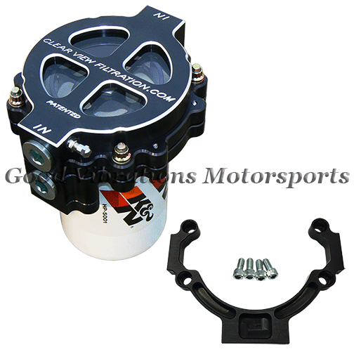 SEE THROUGH OIL FILTER. SCREW-ON 6in (380 MICRON) UP TO 70wt OIL. AN16. ACCEPTS SPIN-ON FILTERS WITH 1 1/2in - 12 (BLACK)