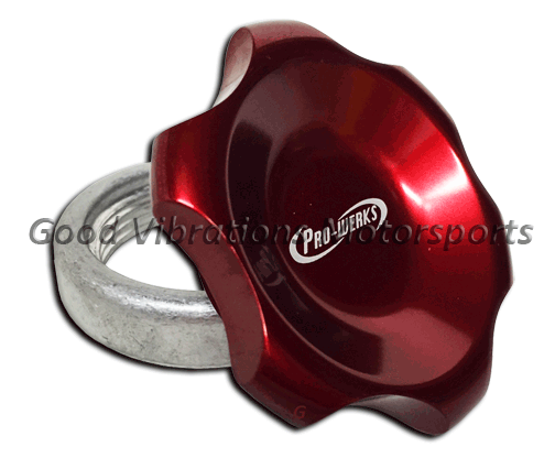 FILL CAP w/ BUNG 2.00  1.500 THREADS -RED