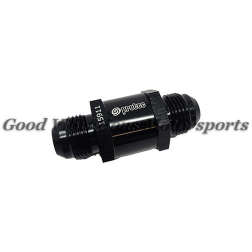 ALUMINUM AN8 SHORT CHECK VALVE. LOW PRESSURE 2 psi